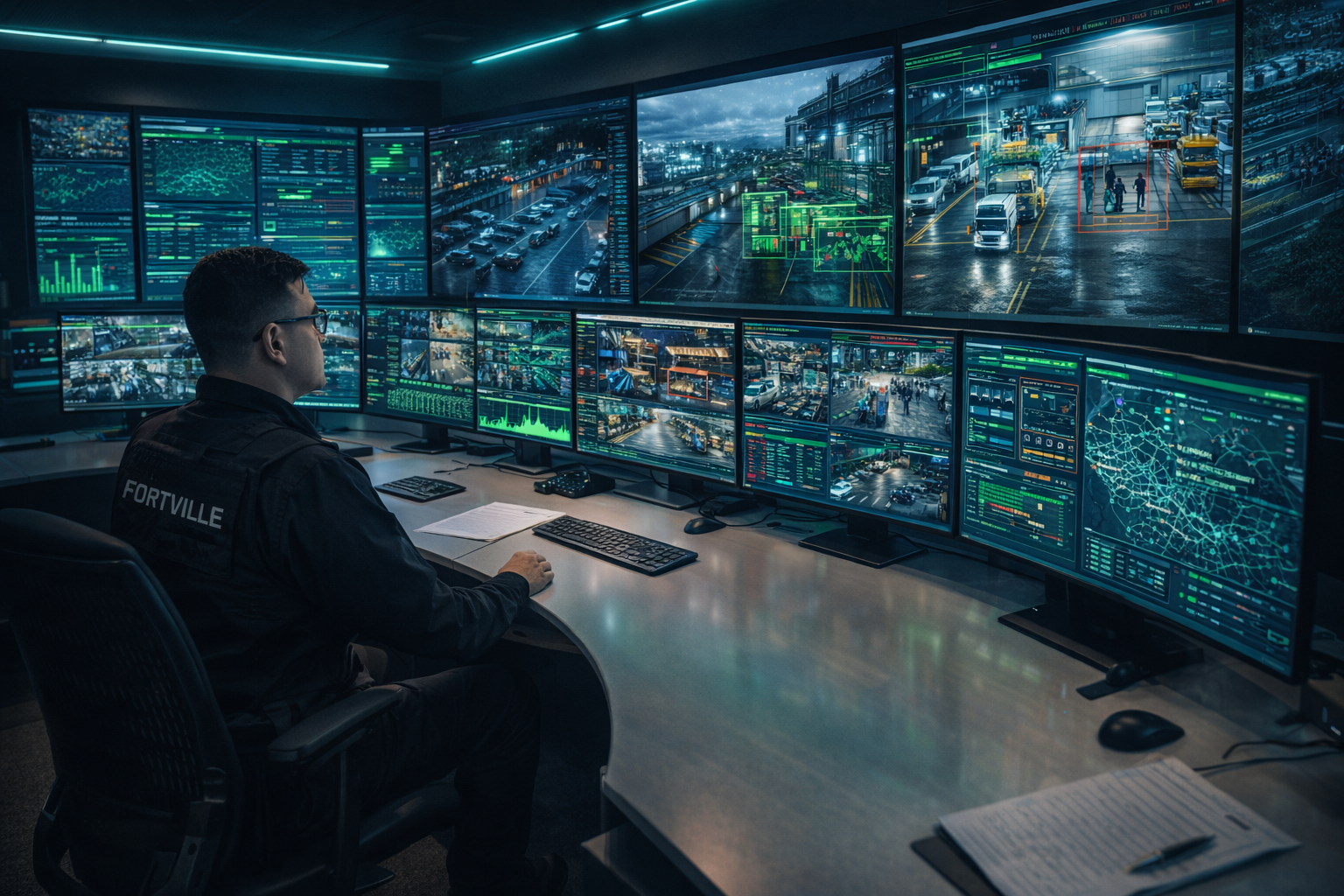 Central de Monitoramento com IA aliado da Segurança Preventiva